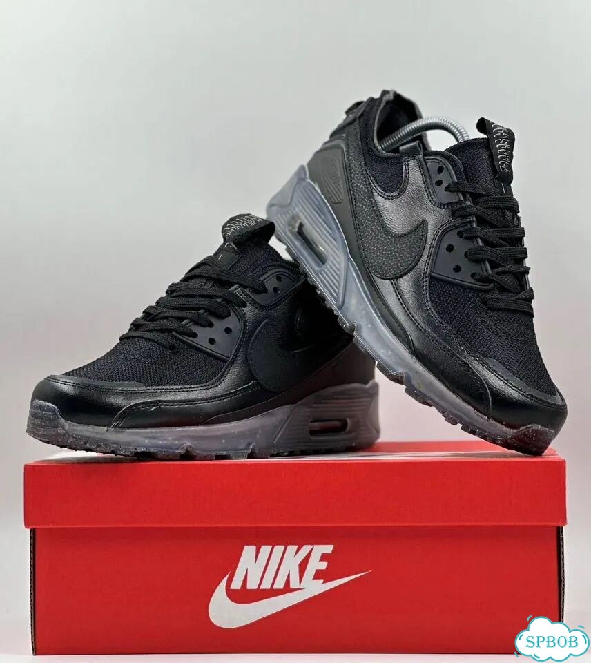 Nike Air Max 90 Black Clear Sole фото 6