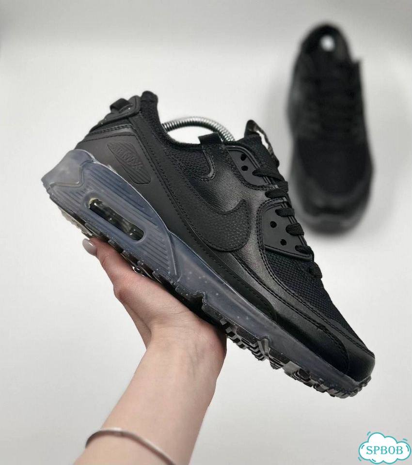 Nike Air Max 90 Black Clear Sole фото 7