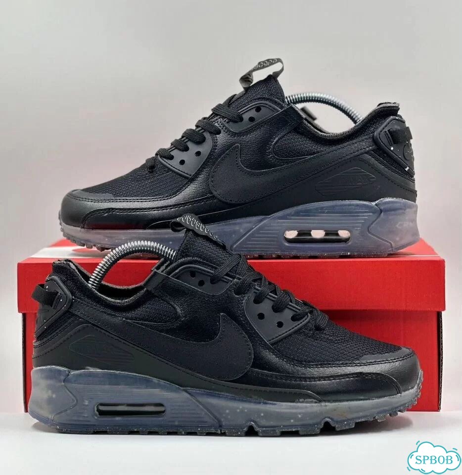 Nike Air Max 90 Black Clear Sole фото 8