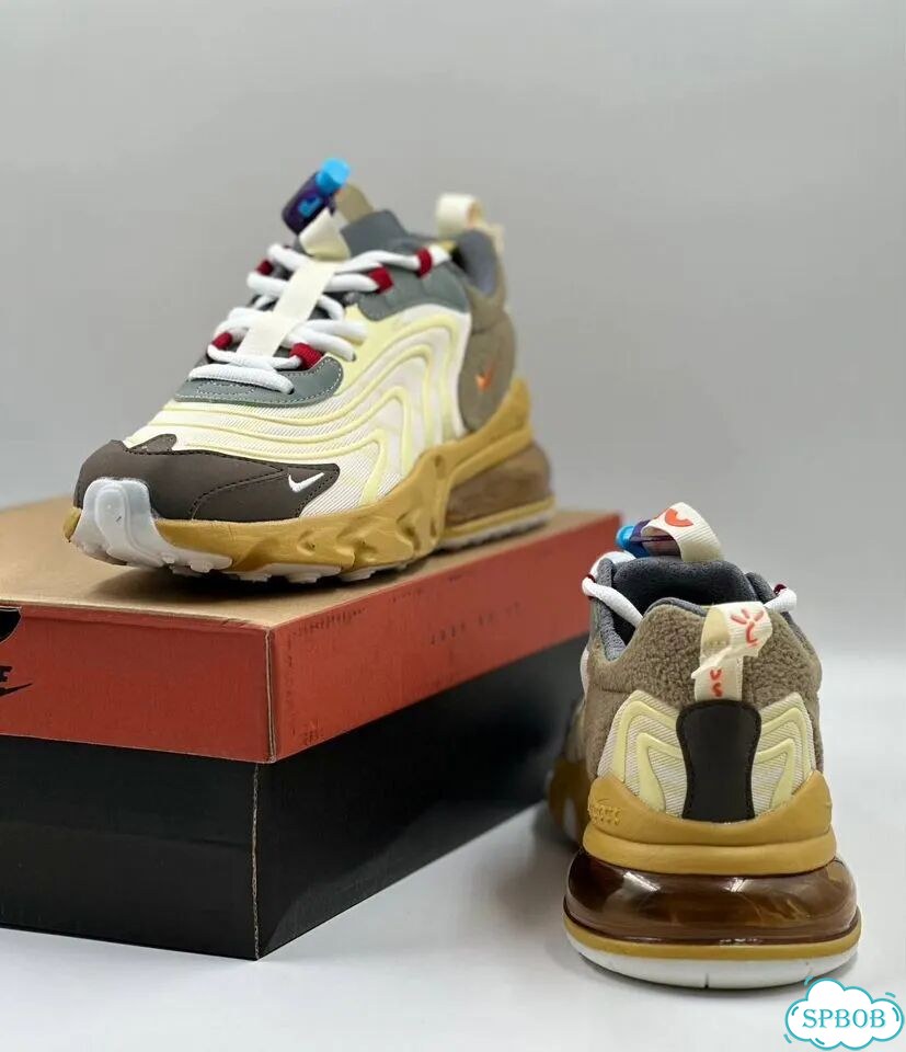 Nike Air Max 270 React Travis Yellow фото 1