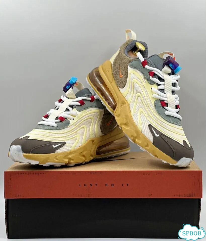 Nike Air Max 270 React Travis Yellow фото 2