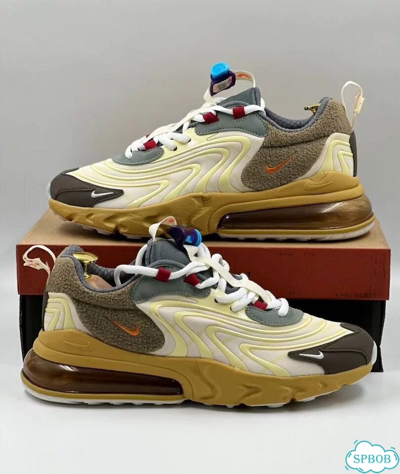 Nike Air Max 270 React Travis Yellow фото 3