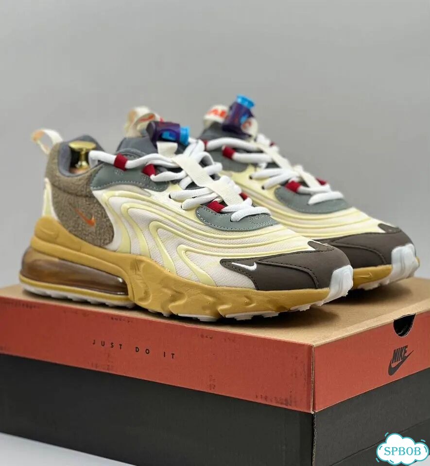 Nike Air Max 270 React Travis Yellow фото 4