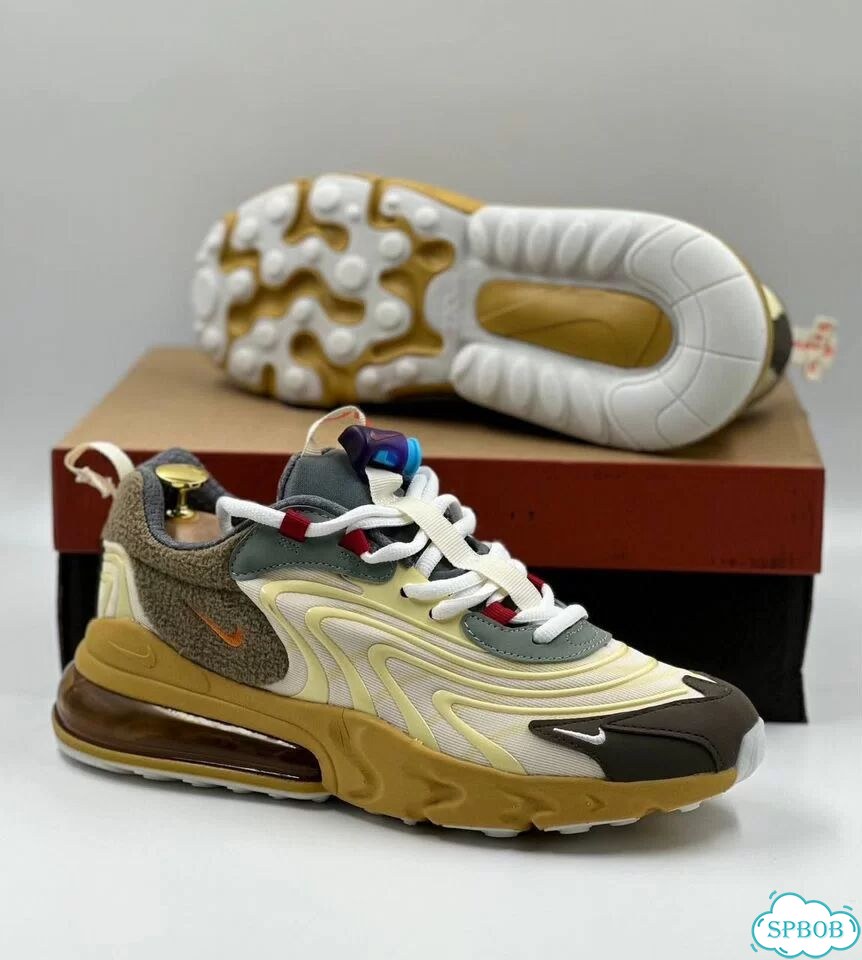 Nike Air Max 270 React Travis Yellow фото 8