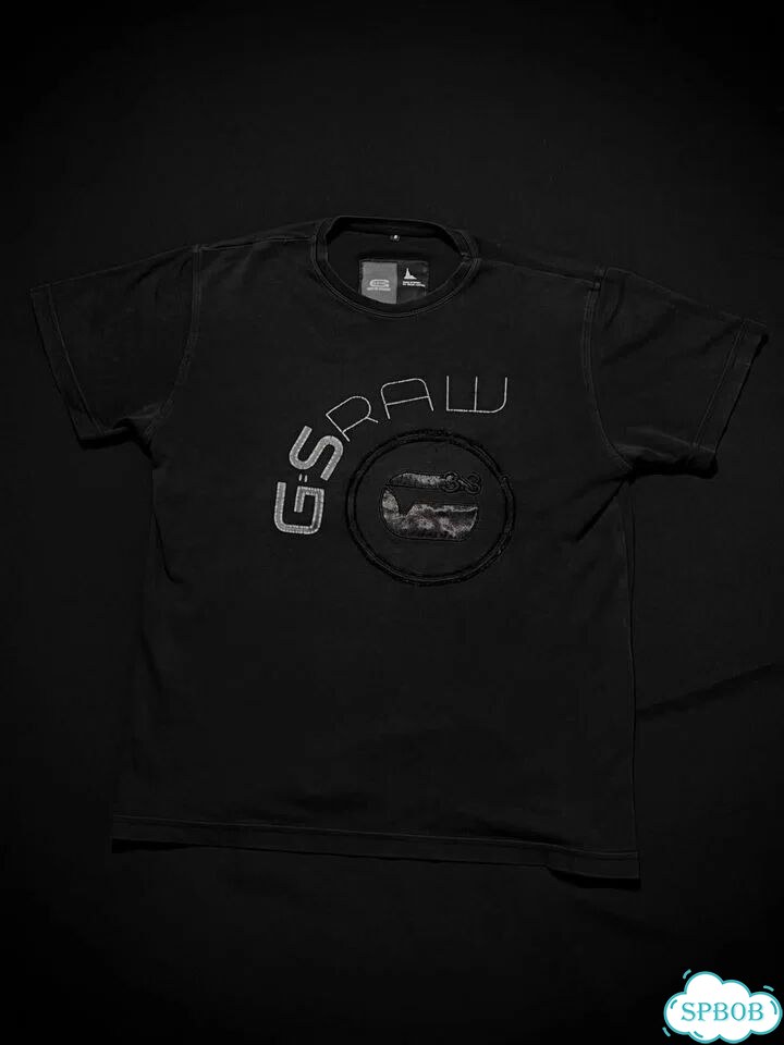 G-star archive black T-shirt фото 1