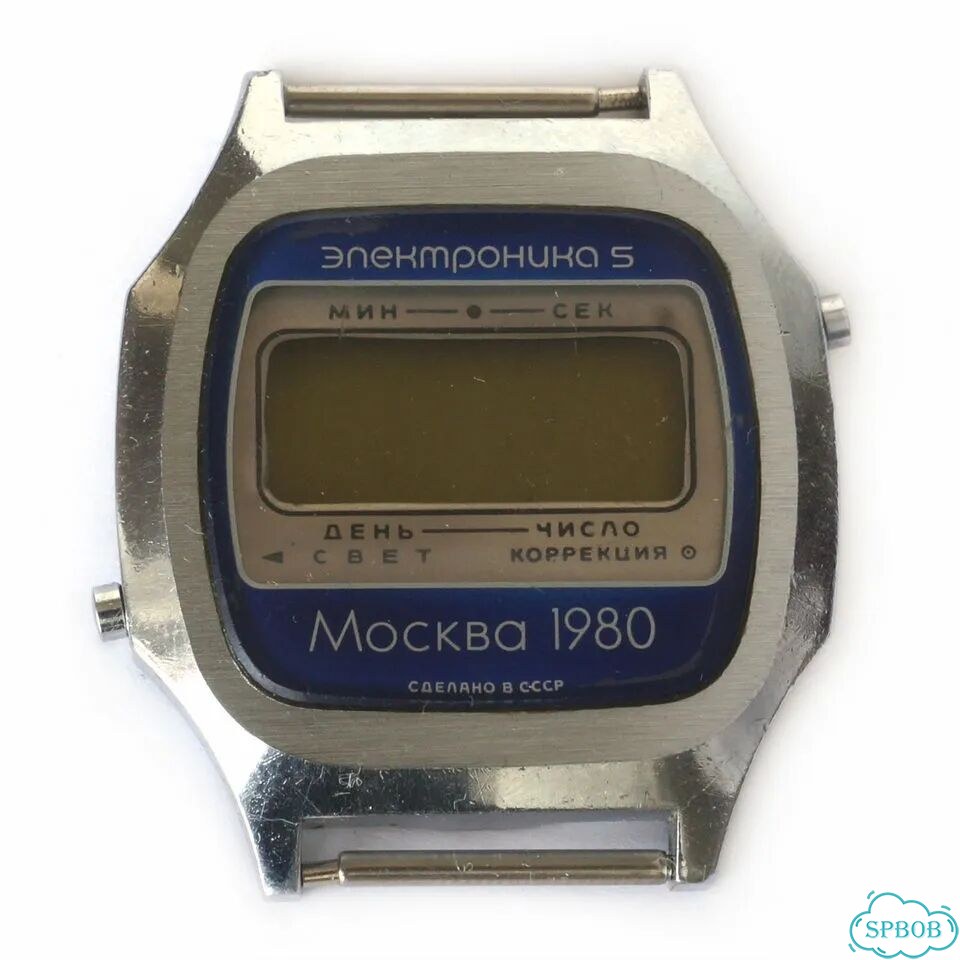 Часы Электроника 5 204 СССР Москва 1980 Олимпиада фото 1