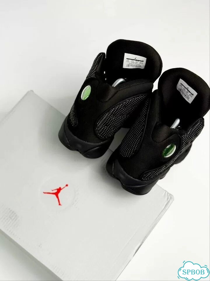 Nike Air Jordan 13 Retro Black Cat Black фото 1