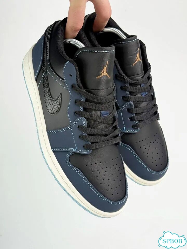 Nike Air Jordan 1 Low SE Navy Blue фото 5