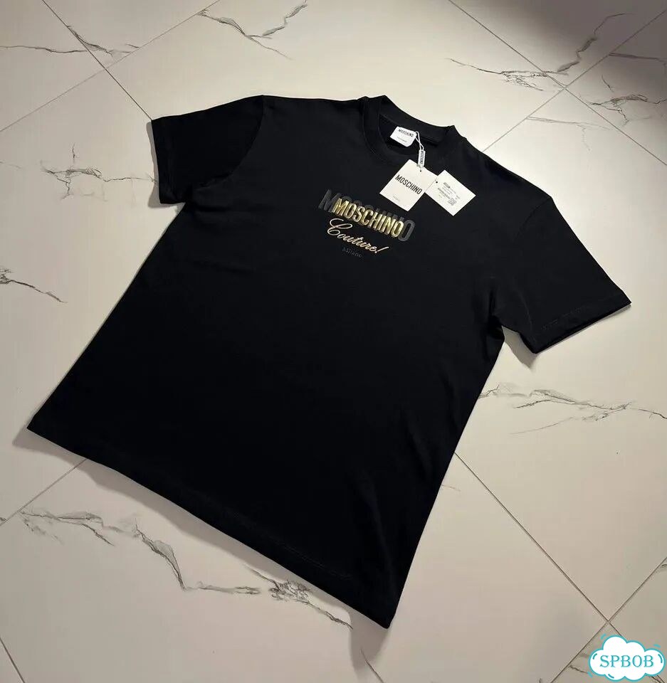 Футболка Moschino черная фото 11