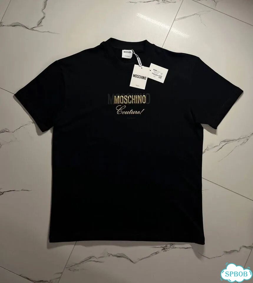 Футболка Moschino черная фото 3