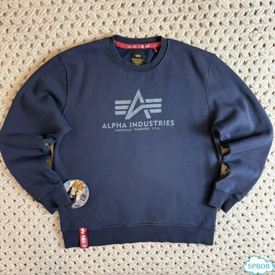 Свитшот alpha industries фото 1