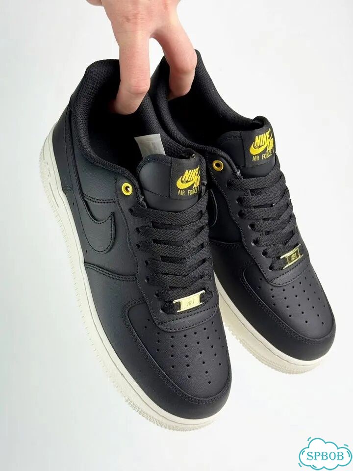Nike Air Force 1 Low Black Cream фото 2