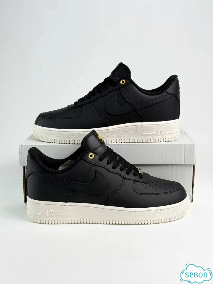 Nike Air Force 1 Low Black Cream фото 5