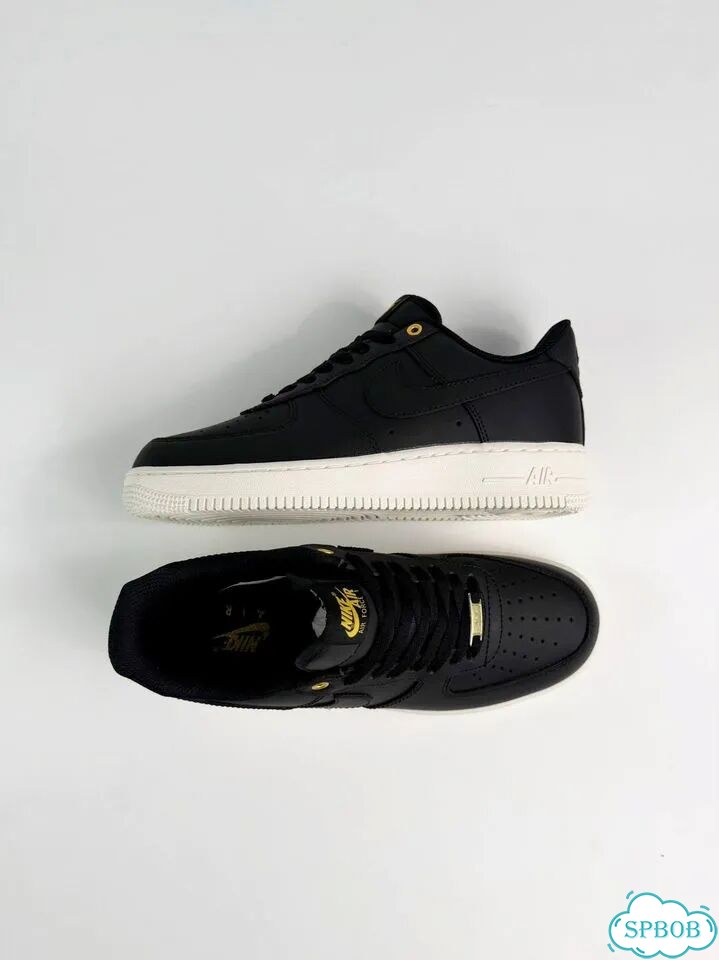 Nike Air Force 1 Low Black Cream фото 6