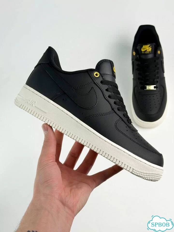 Nike Air Force 1 Low Black Cream фото 7