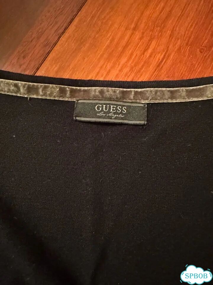 Винтажная кофточка Guess с глубоким вырезом фото 2