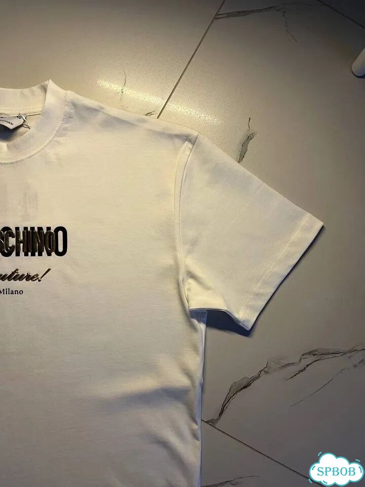 Футболка Moschino белая фото 10