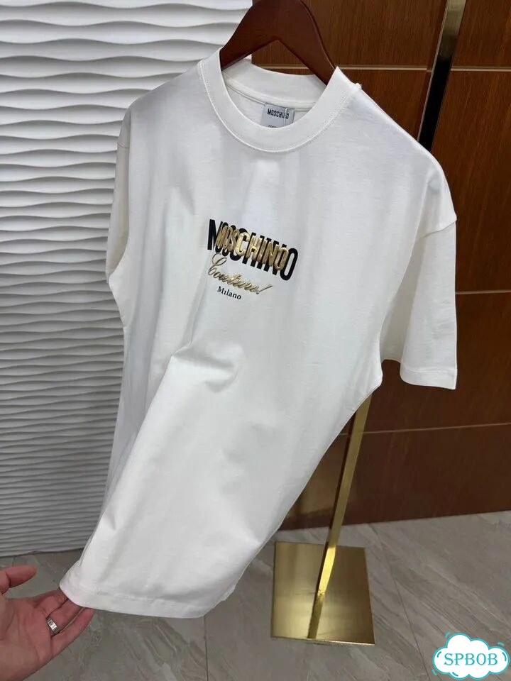 Футболка Moschino белая фото 4