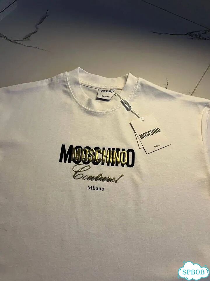 Футболка Moschino белая фото 5