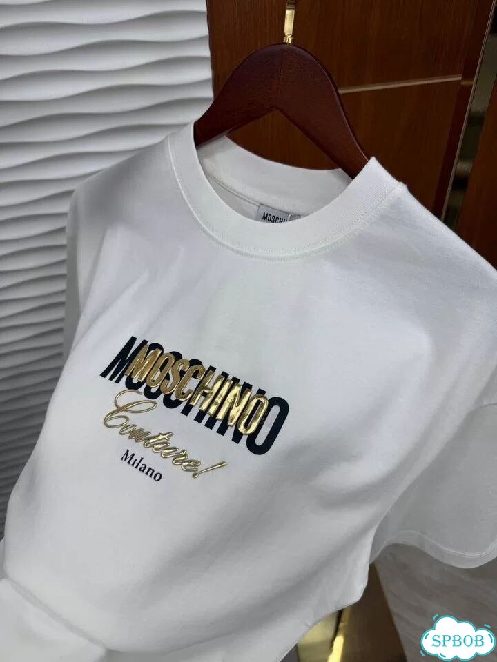 Футболка Moschino белая фото 6