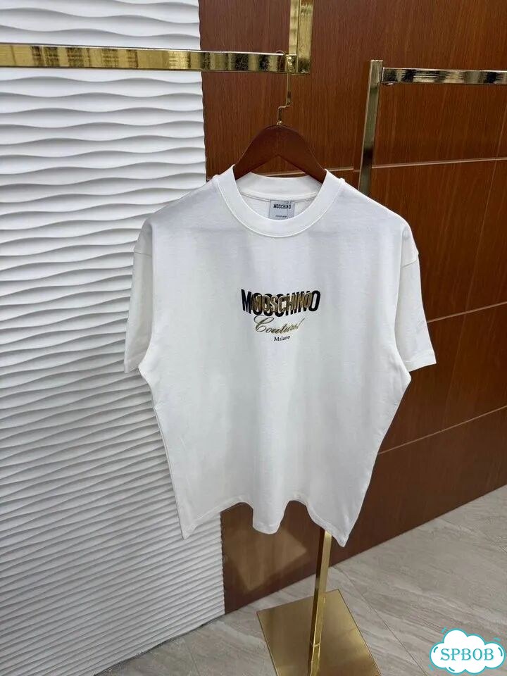 Футболка Moschino белая фото 7