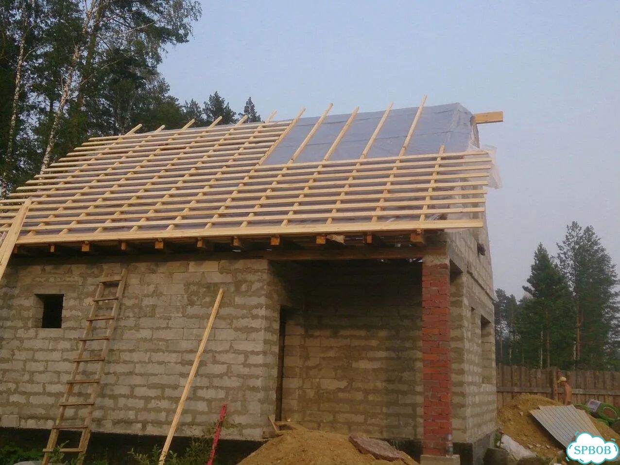 Ремонт крыши дома / Замена кровли / Монтаж крыши фото 8