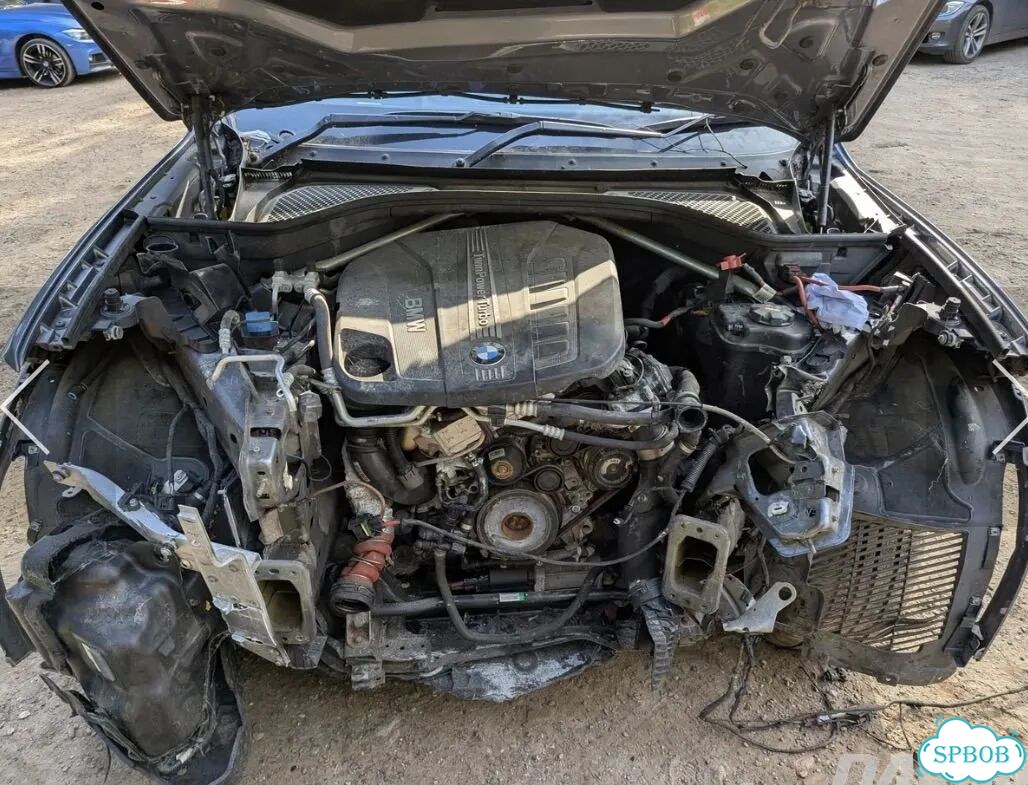 N57D30B bmw F15 двигатель в сборе фото 1