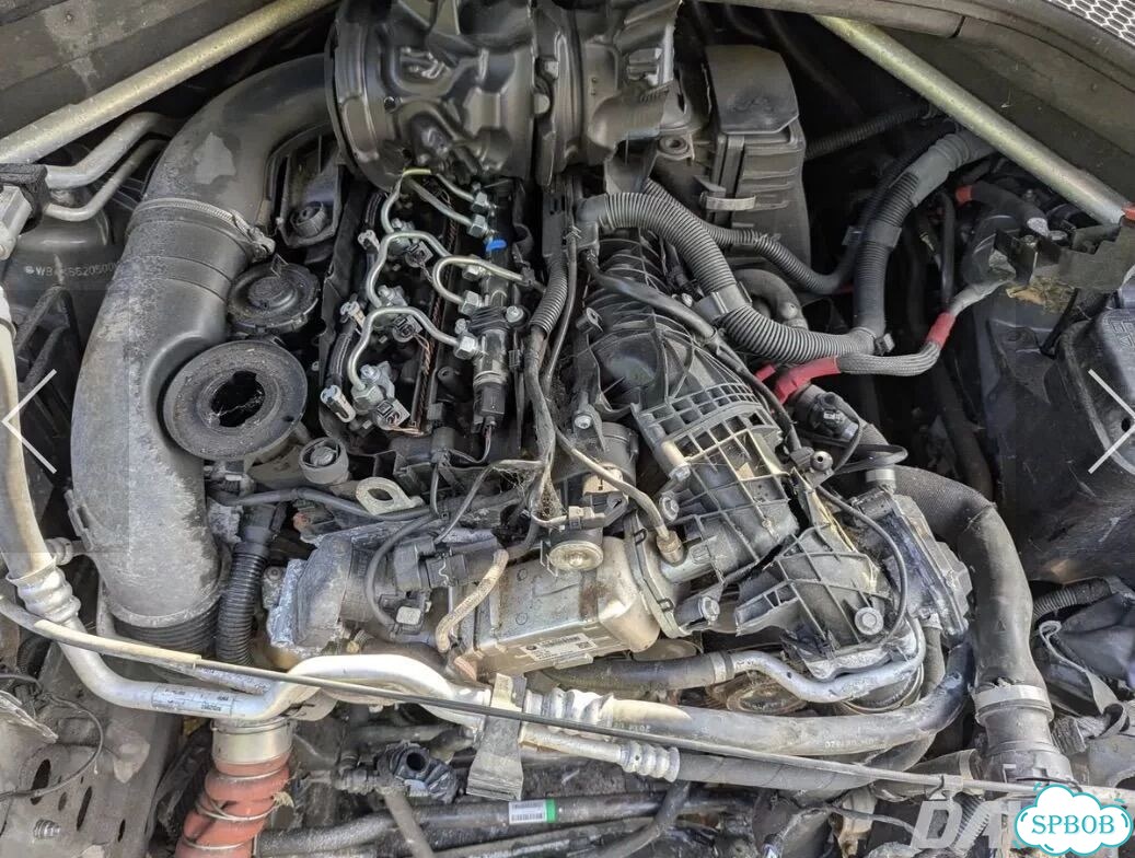 N57D30B bmw F15 двигатель в сборе фото 2