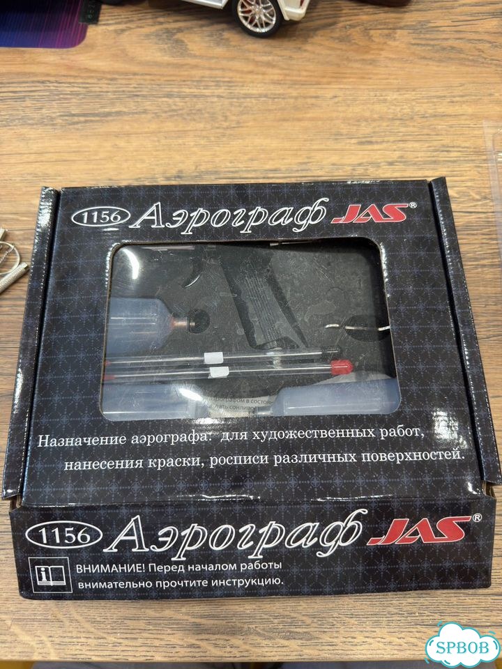 Аэрограф jas 1156 фото 2