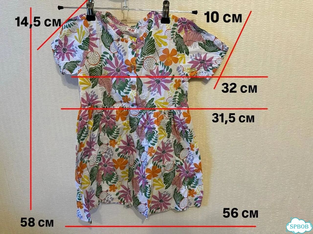 Платье летнее для девочки 2-4 года H&M фото 5