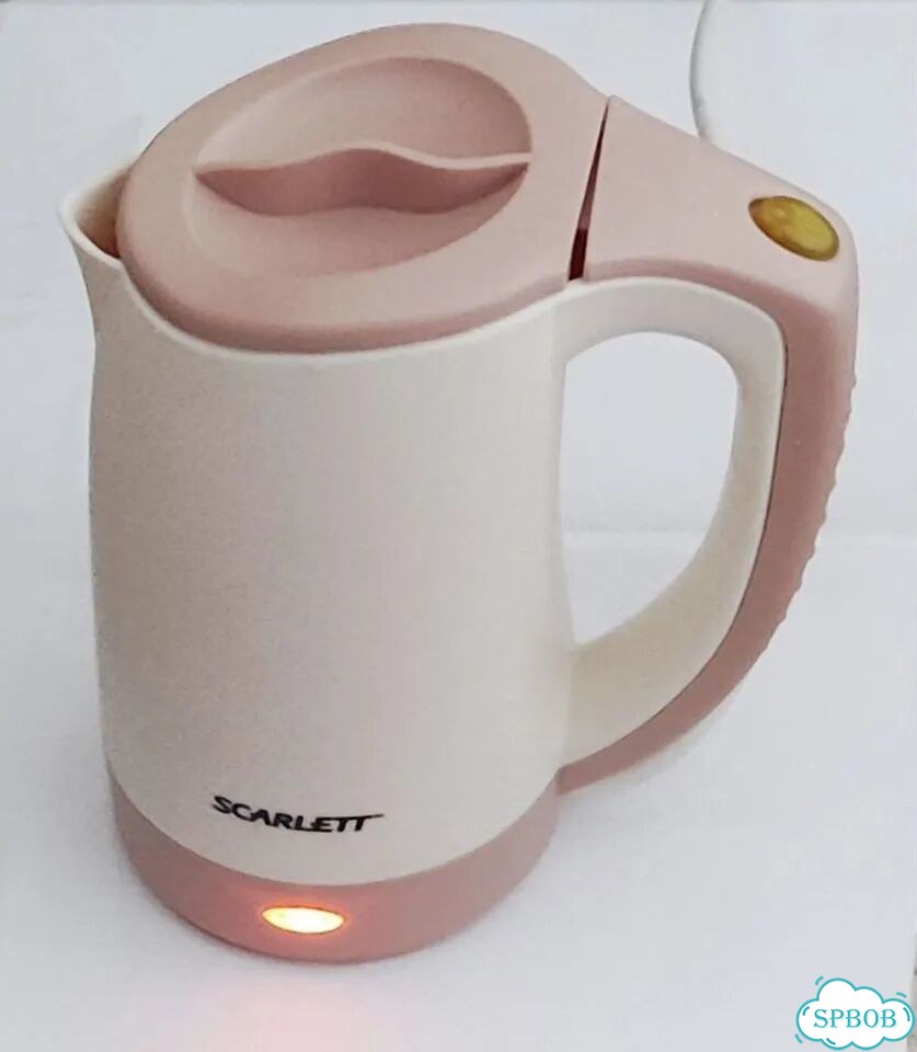 Чайник электрический 0,7л scarlett фото 2