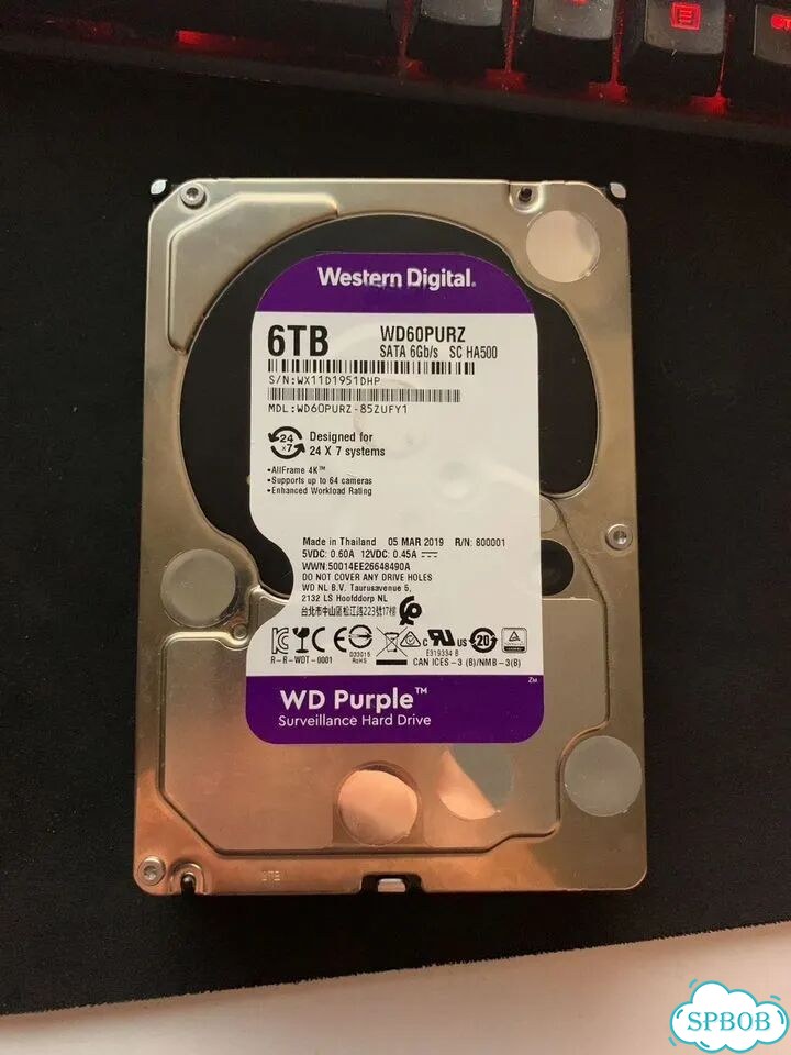 Жесткий диск wd purple 6tb фото 1