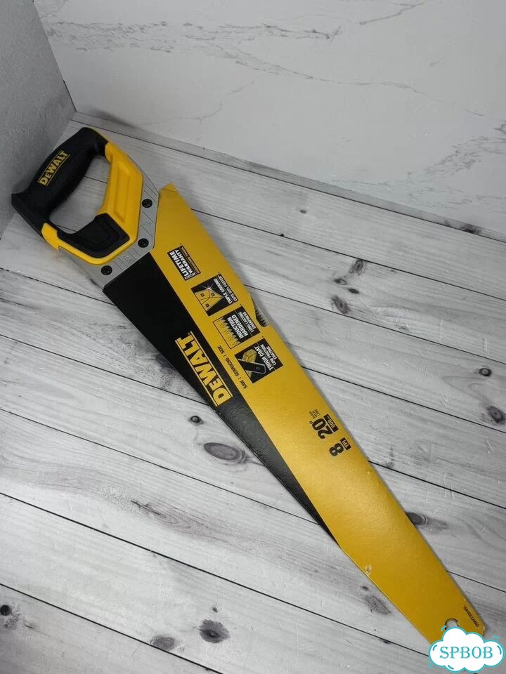 Пила ножовка по дереву 500мм Dewalt dwht20545L фото 2