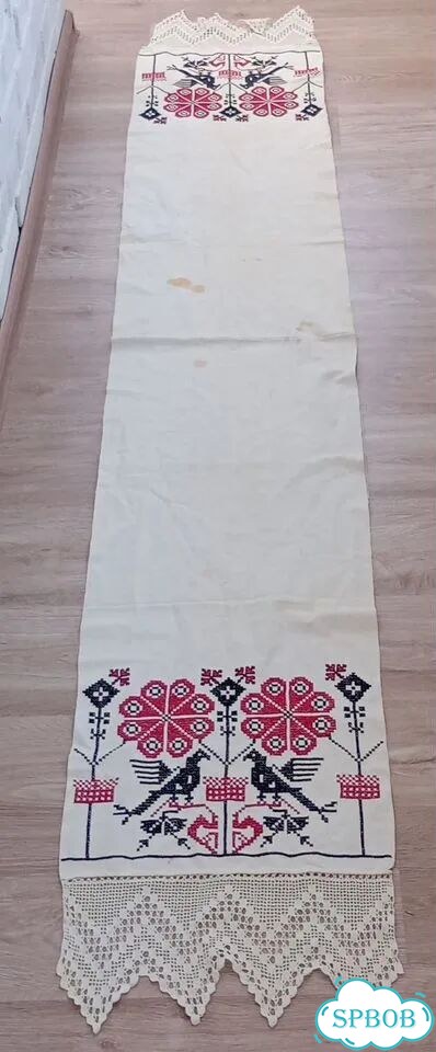 Рушник старинный вышитый фото 5