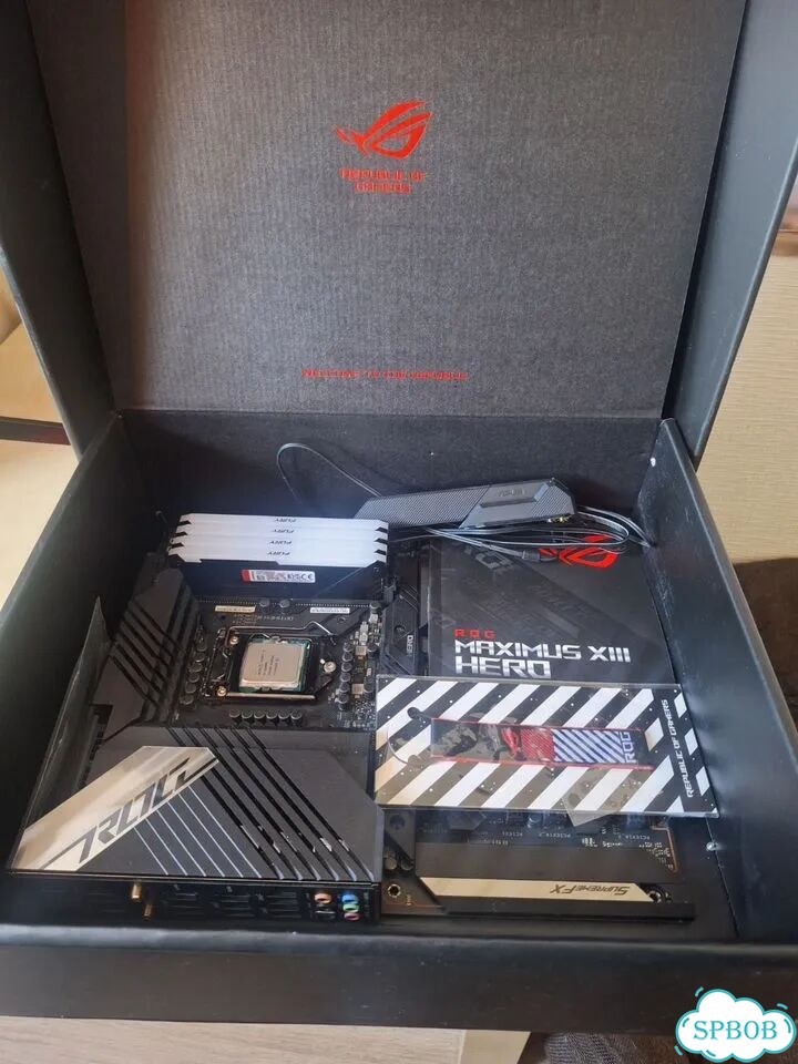 I9-11900k, 64gb DDR4, ROG Maximus xiii Hero фото 1