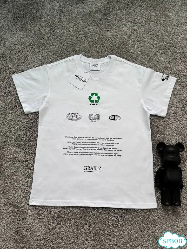 Футболка Grailz project recycle белая фото 2