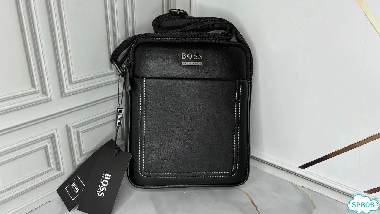 Сумка мужская через плечо boss фото 1