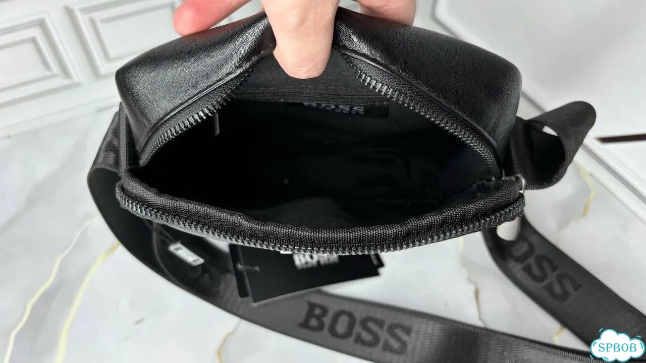Сумка мужская через плечо boss фото 10