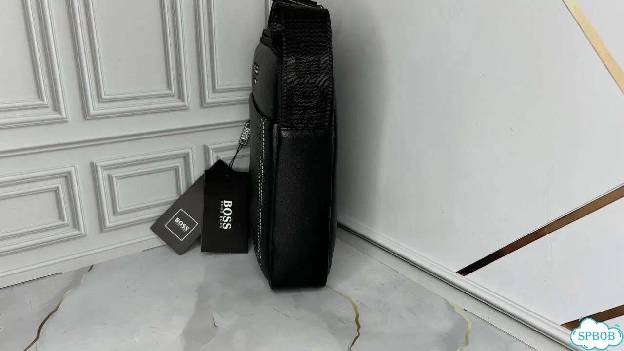 Сумка мужская через плечо boss фото 5