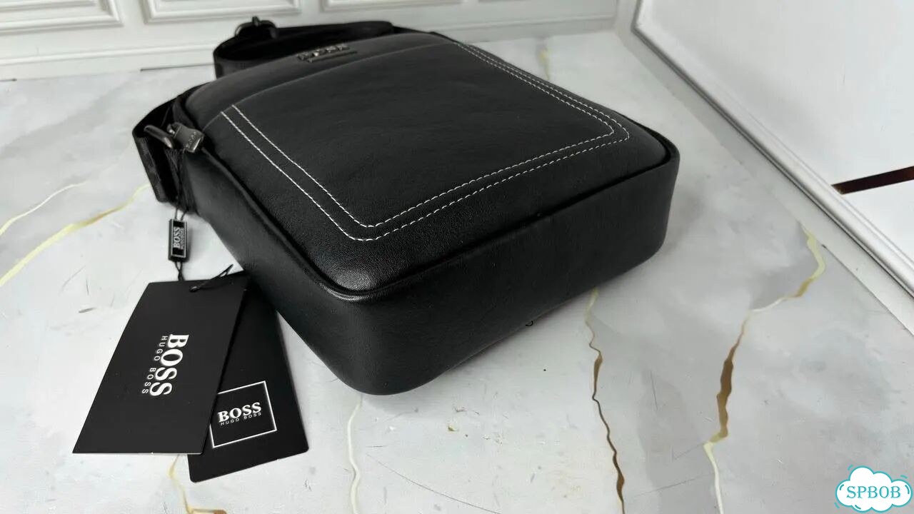 Сумка мужская через плечо boss фото 7