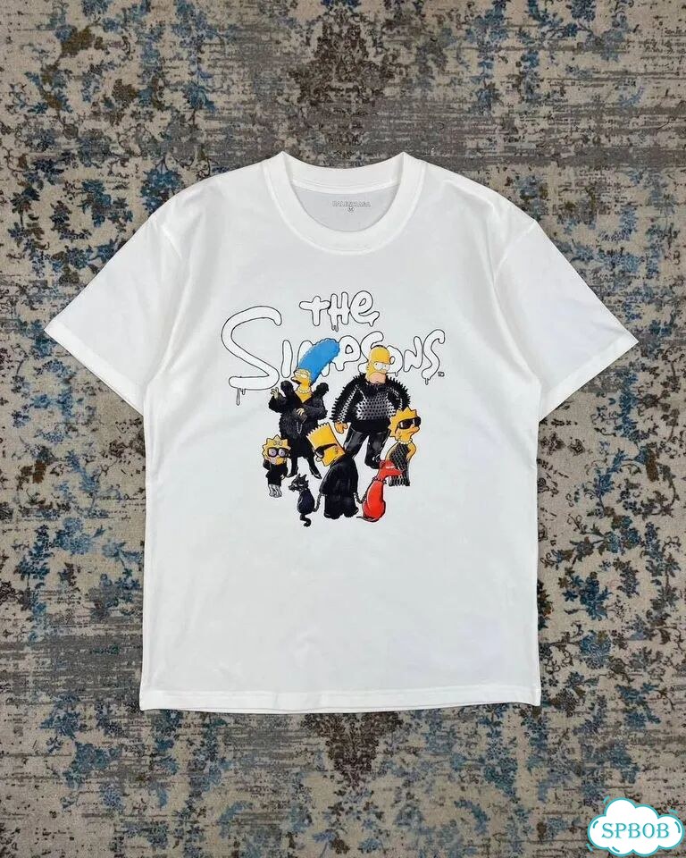 Футболка Balenciaga x The Simpsons фото 1