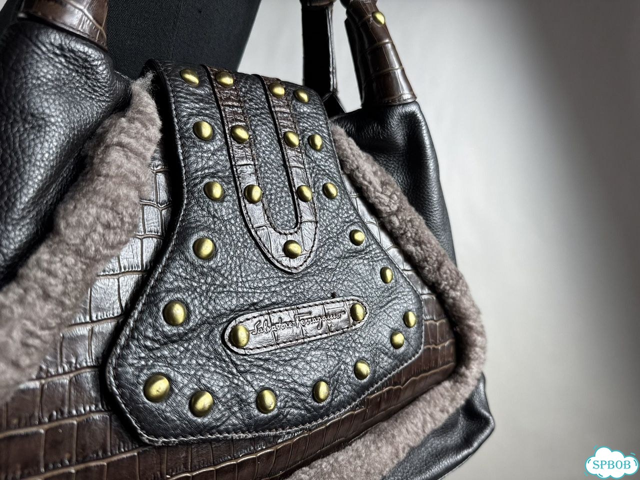 Сумка Salvatore Ferragamo винтаж оригинал фото 6