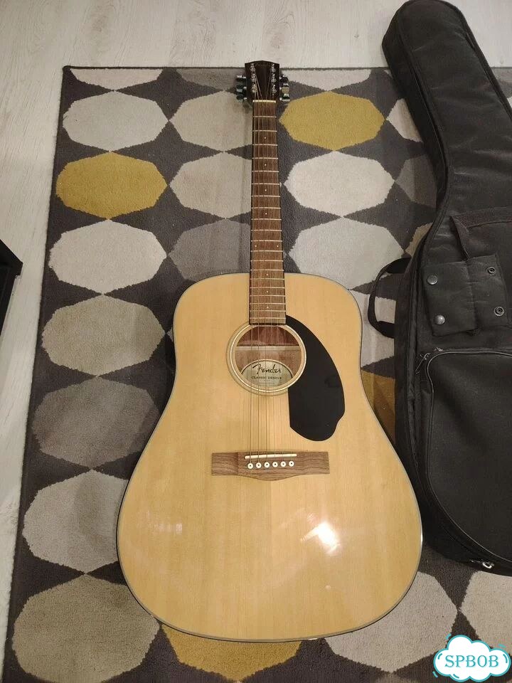 Акустическая гитара fender cd 60s фото 1