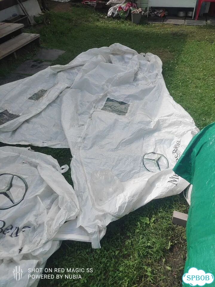 Защитный чехол на mercedes фото 1