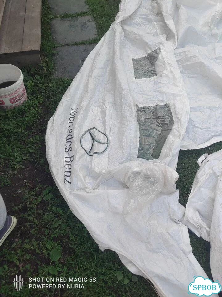 Защитный чехол на mercedes фото 3