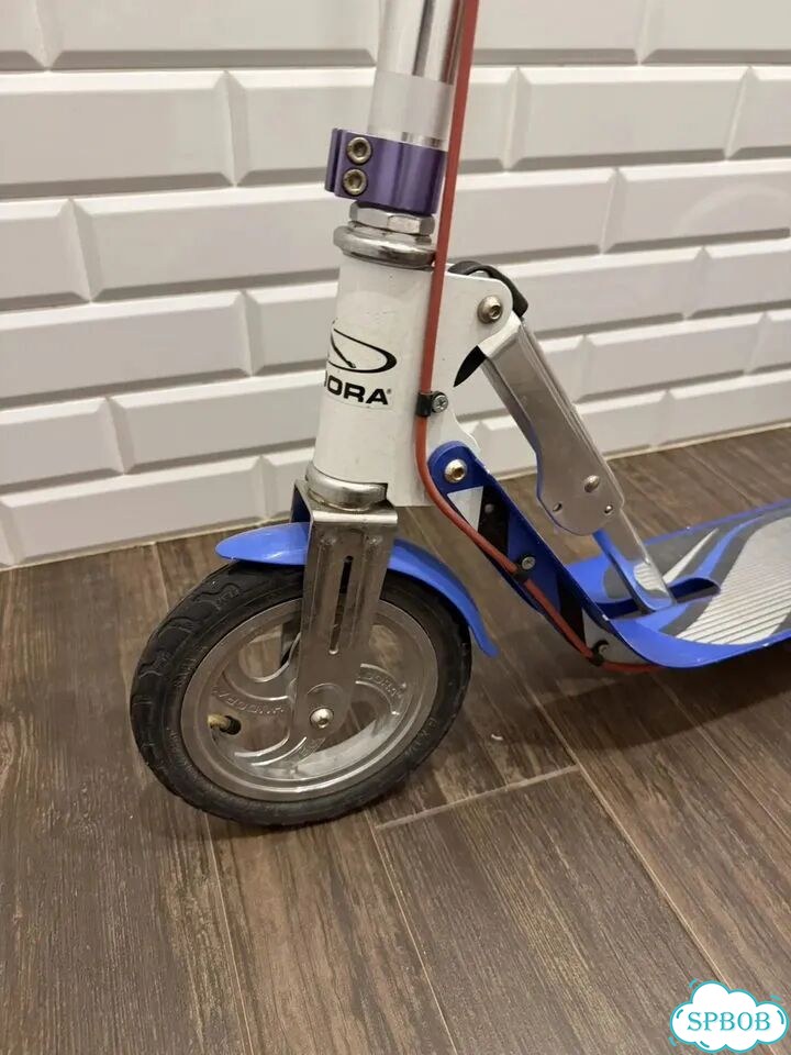 Cамокат hudora big wheel 205 фото 1