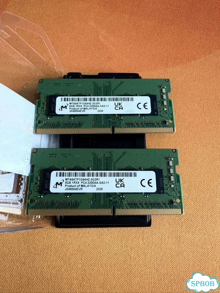 Sodimm ddr4 16gb Micron фото 1