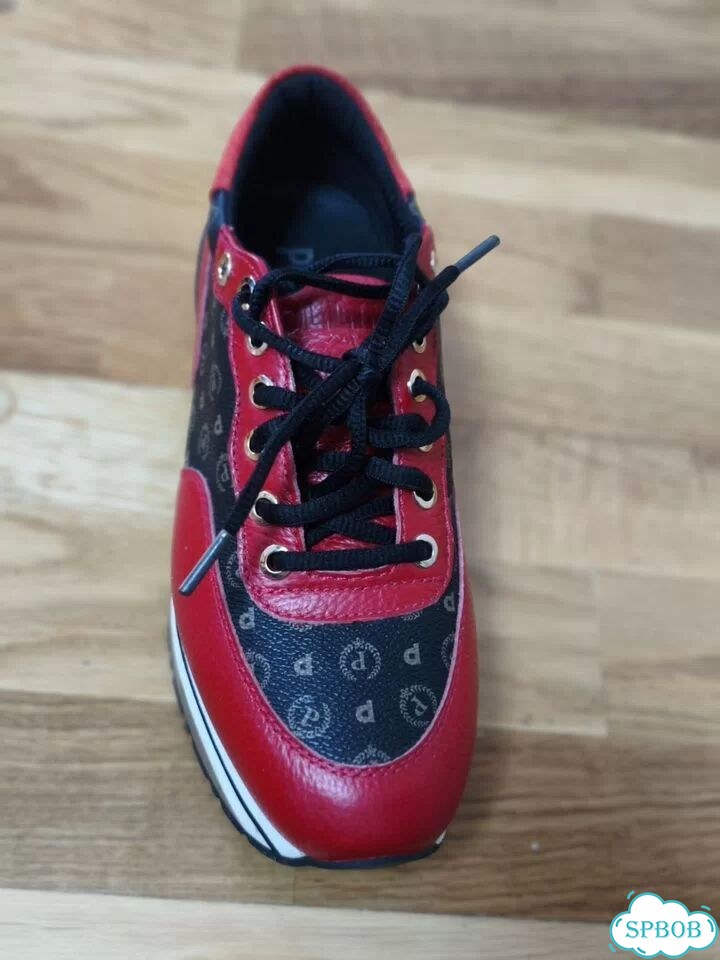 Кожаные кроссовки Pollini фото 2