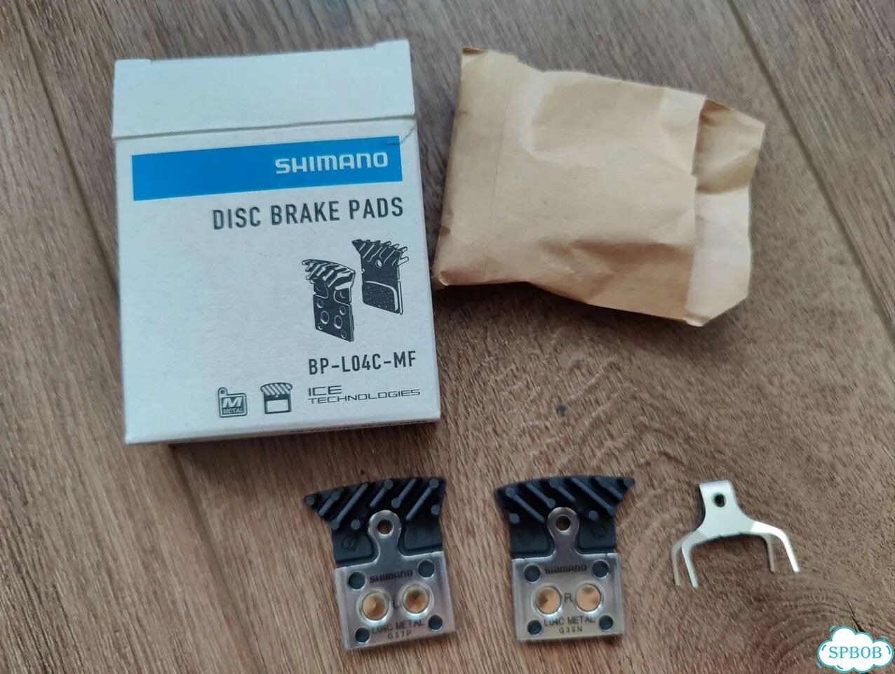 Тормозные колодки Shimano BP-L04C-MF фото 1