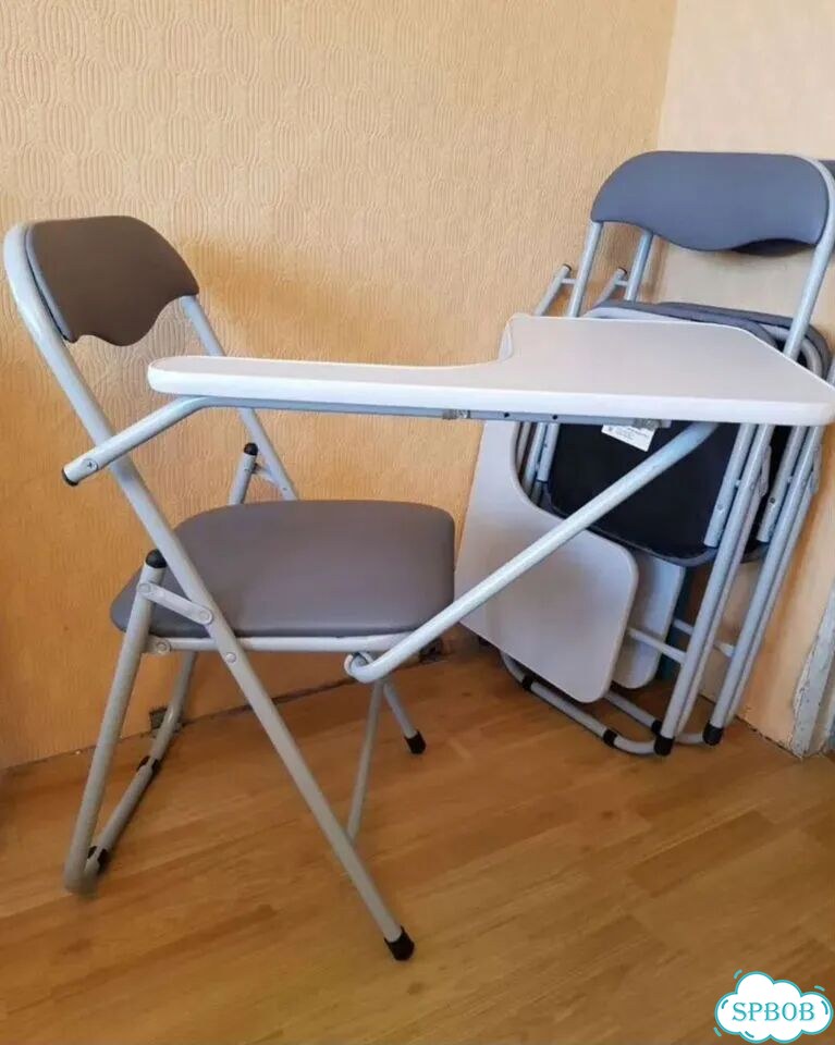 Стул складной со столиком фото 4